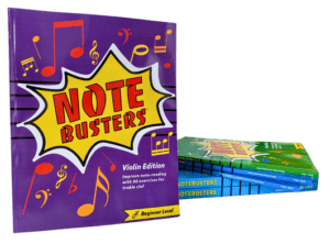 Beginner Violin Note-Reading Music Workbook