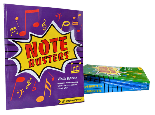 Beginner Violin Note-Reading Music Workbook